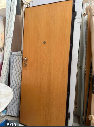 Puerta Acorazada Blanca Completa