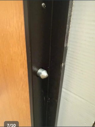 Puerta Acorazada Blanca Completa