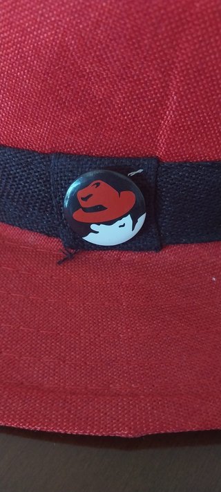 Cappello Red Hat Ufficiale Rosso