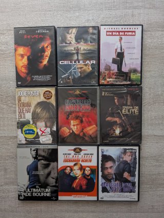 Películas en DVD 1x5€ / 3x12€ / 10x35€