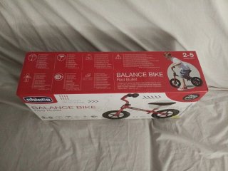 Bicicleta de equilibrio Chicco Red Bullet
