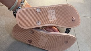 Ipanema infradito glitter beige tg 39