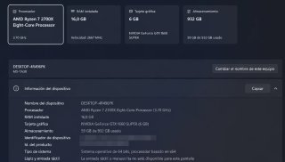 PC GAMING Ryzen 7 2700X + GTX 1660 Ti + 16GB RAM