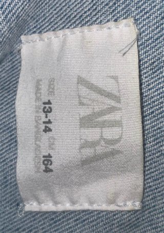 Chaqueta Vaquera Zara Azul
