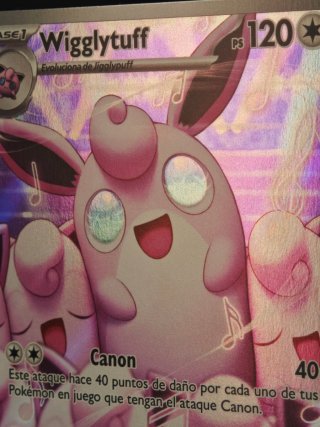 Carta Pokémon Wigglytuff PS 120