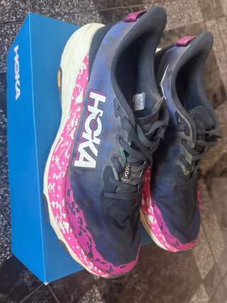 Zapatillas Hoka Trail Running Speedgoat 6 Azul/Ros