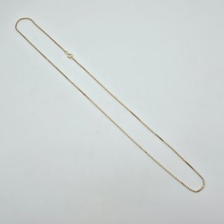 Cadena de oro de 18k. Veneciana. 7.39 gr. 63cm.