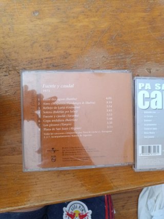CD Paco de Lucía - Fuente y Caudal CD Camarón