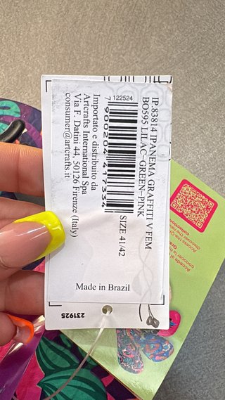 Ipanema infradito multicolor taglia 41/42