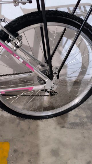 Bicicleta cuadro Aluminio 7000, diseño 80's