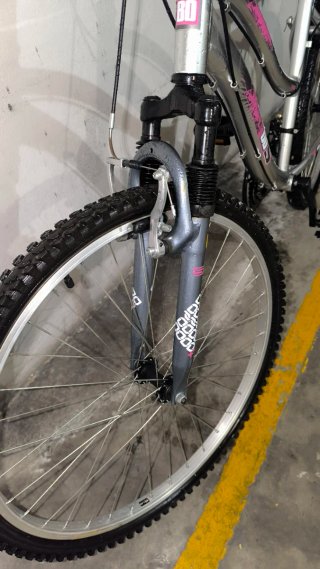 Bicicleta cuadro Aluminio 7000, diseño 80's