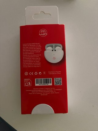 Auriculares Inalámbricos MAD Blancos