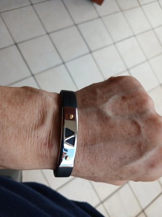 Bracciale Uomo Acciaio e Oro
