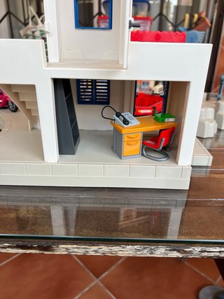 Puerto Marítimo Policía Playmobil con Barcos