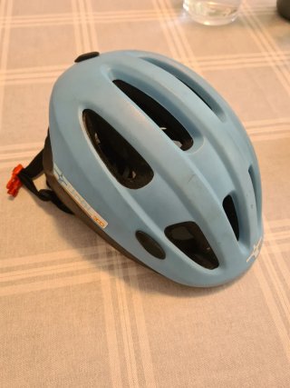 Casco de Bici Azul