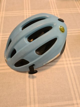 Casco de Bici Azul