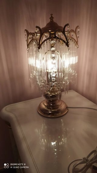 Conjunto de Lámparas de lágrimas de cristal