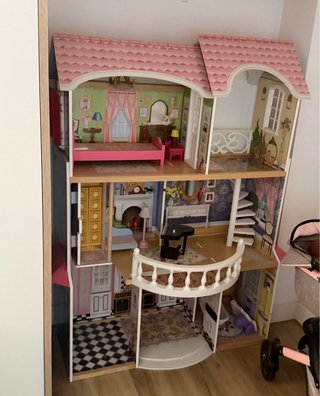 Casa de muñecas tipo Barbie y similar de Kidkraft