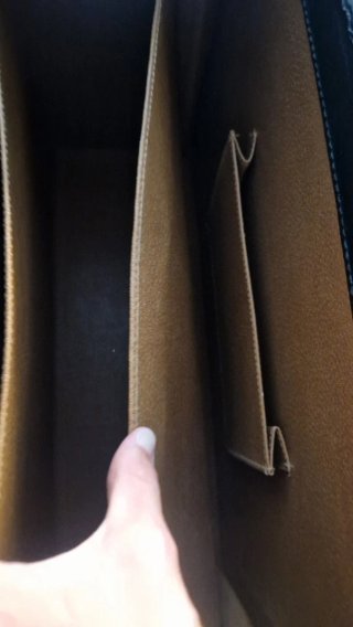 Maletín de piel para documentos