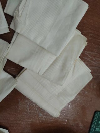 7 Pañuelos de Bolsillo Lisos Caballero,