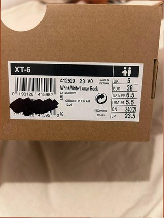 Salomon XT6 Talla 38