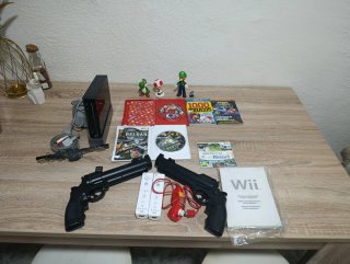 Consola Nintendo Wii Negra + Accesorios