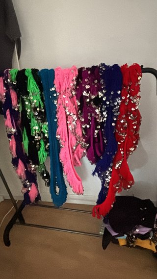 Mozon de danza en varios colores