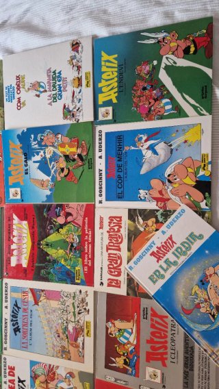 Colección 25 comics Asterix