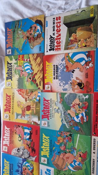 Colección 25 comics Asterix