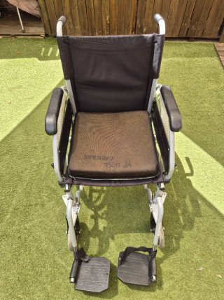 Silla ruedas aluminio plegable ruedas grandes.PRIM