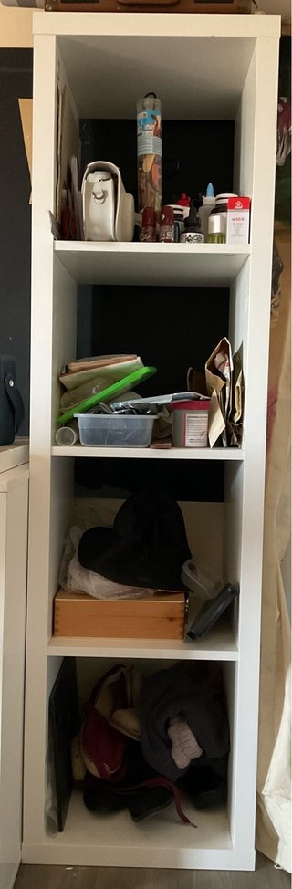 Libreria Ikea Kallax 4 cubos blanca