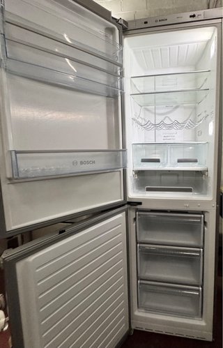 FRIGORÍFICO COMBI NO FROST BOSCH EN INOX
