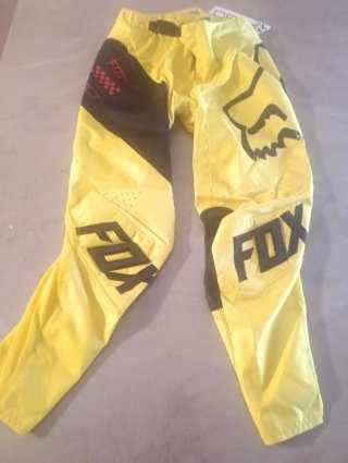 NEGOCIABLE Mono de moto MX Infantil Fox 180 Amaril