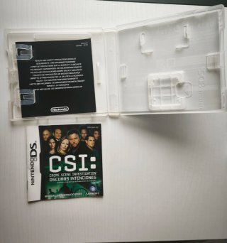 Caja Nintendo DS CSI: Oscuras Intenciones