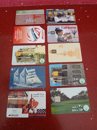 40 Carte Telefoniche Mondiali