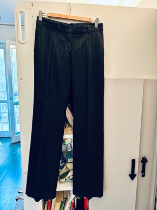 Completo H&M nero gessato