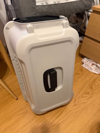 Transportadora para Perros Blanca y Negra