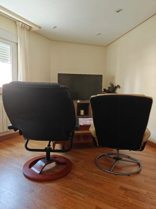 Sillon Relax Piel NEGRO