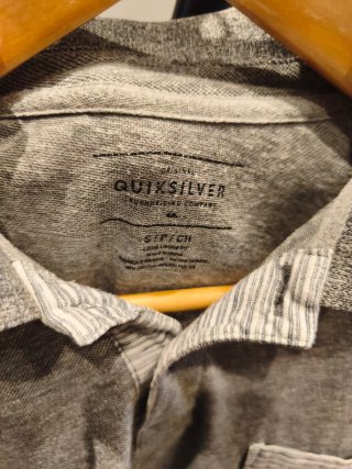 Polo Quiksilver Gris Talla S