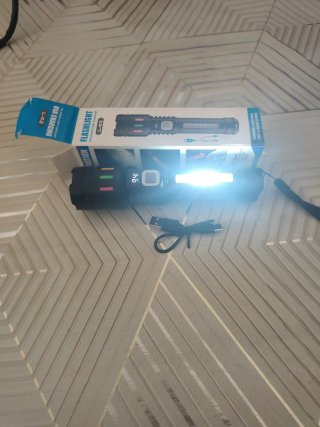 Linterna LED L-43 USB Recargable