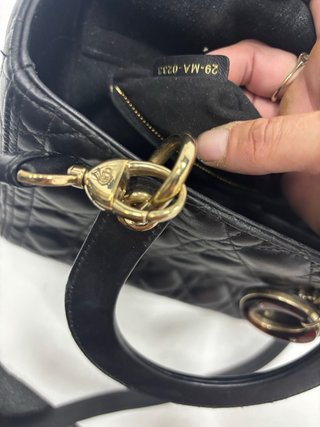 Bolso Lady Dior Medium Piel Cordero