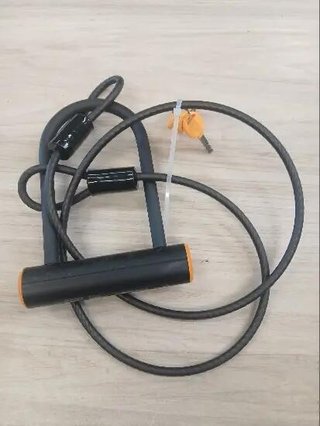 Horquilla Antirrobo Bici 900M ART2 + Cable