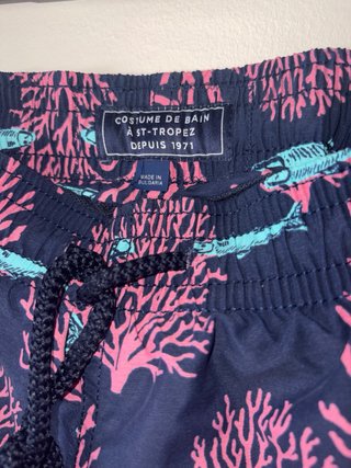 Bañador Vilebrequin Coral y Peces