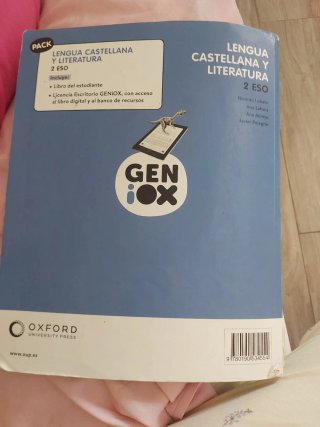 Lengua castellana y literatura 2o ESO