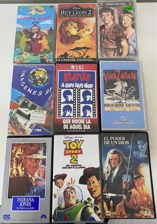 Pack Películas VHS