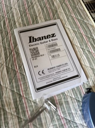 Ibañez RG 460 DX Guitarra Eléctrica Azul