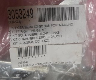 Juego Bisagras Horno Unox