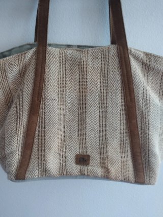 Bolso Dayaday Beige y Marrón
