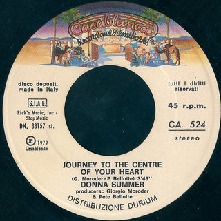 Donna Summer Hot Stuff 7" 45 RPM 1979 Casablanca