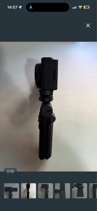 Cámara Sony ZV-1 II + Grip Bluetooth